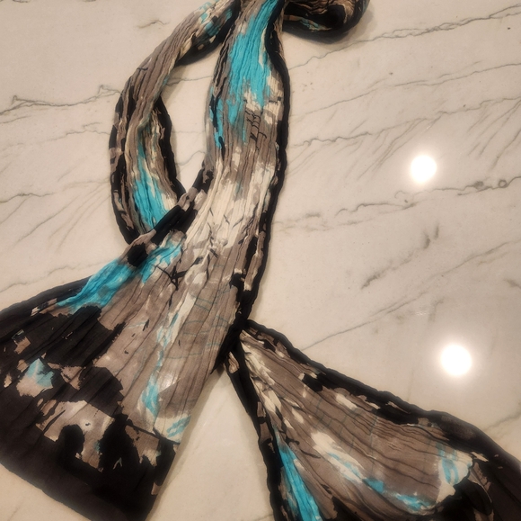 Light Weight Scarf - Cotton Blend - Picture 4 of 11